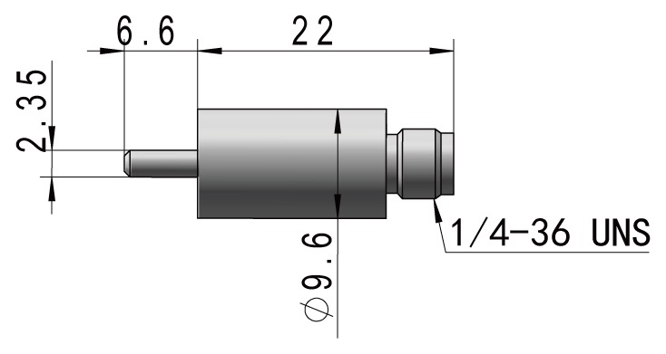 SHV-20-2 Coaxial Feedthrough